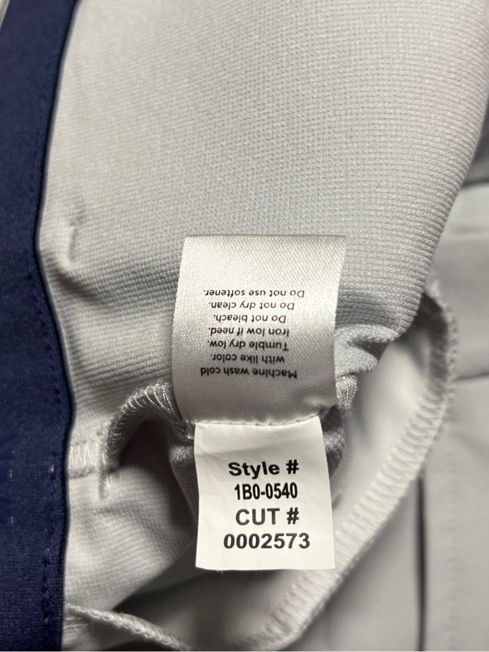 Mizzen+Main Helmsman Slim Shorts Men's 34x7 Light Grey Golf Stretch EUC - Picture 9 of 12